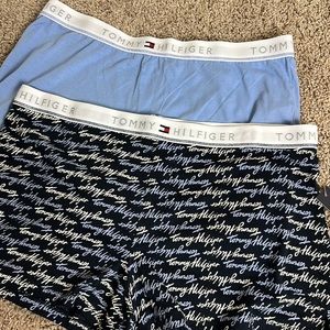 Set of TWO super cute pajama boxer shorts 🩵💎new with tag pajamas women